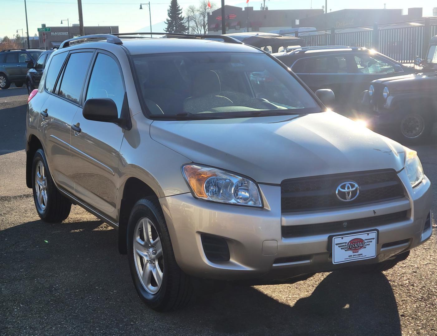 2010 Gold /Tan Toyota RAV4 I4 (2T3BF4DV7AW) with an 2.5L engine, Automatic transmission, located at 450 N Russell, Missoula, MT, 59801, (406) 543-6600, 46.874496, -114.017433 - Great Running AWD SUV. Air. Cruise. Tilt. Power Windows and Locks. Very Clean. - Photo#3